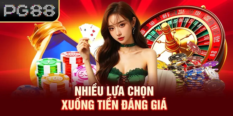 Roulette PG88 - Trải Nghiệm Quay Là Mê, Chơi Là Cuốn Nhiều lựa chọn xuống tiền đáng giá