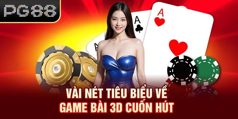 Vài nét tiêu biểu về game bài 3D cuốn hút